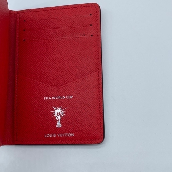 NWT LOUIS VUITTON Hexagonal FIFA World Cup Rouge Pocket Organizer; RARE - Picture 5 of 7